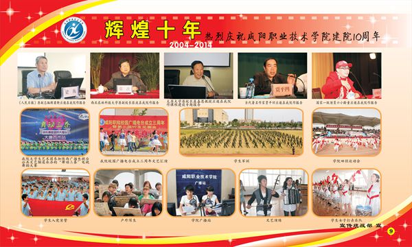 "辉煌十年"系列展板二